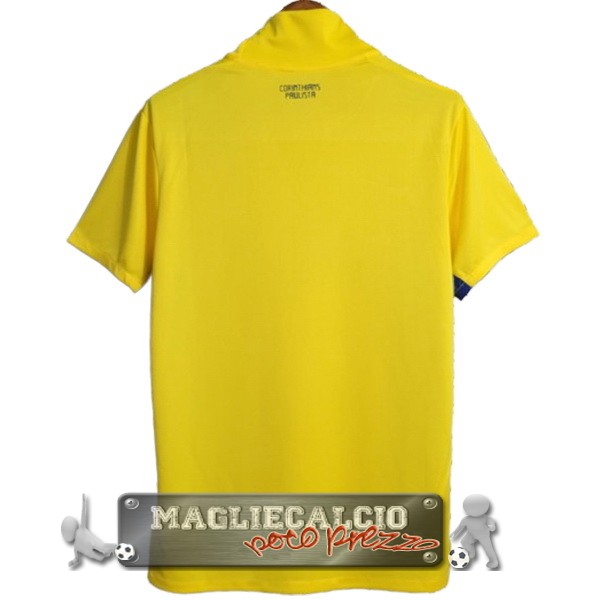Maglia Calcio Corinthians Paulista Portiere Retro 2012 Giallo