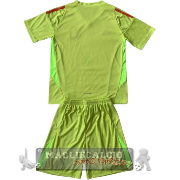 Maglia Calcio Set Completo Uomo Argentina Portiere 2024 Giallo