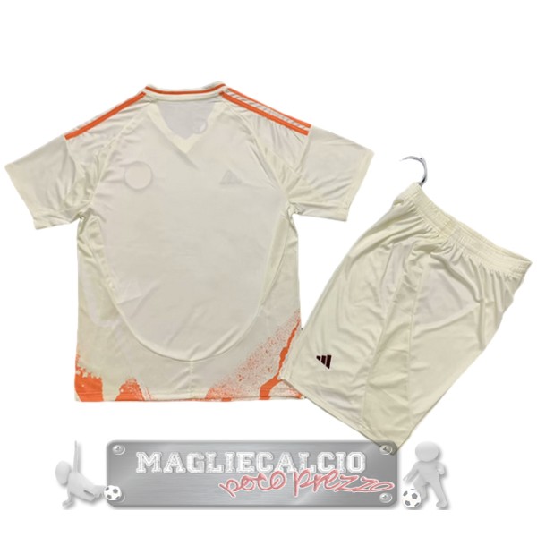 Away Conjunto De Bambino As Roma 2024 2025 Bianco