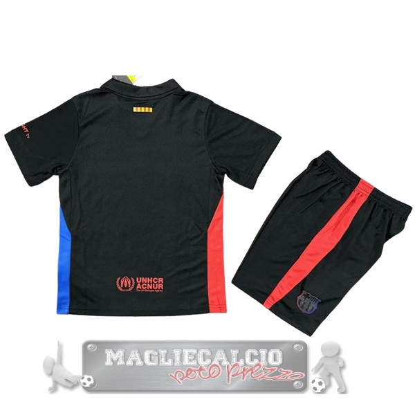 Away Conjunto De Bambino Barcelona 2024 2025 I Nero