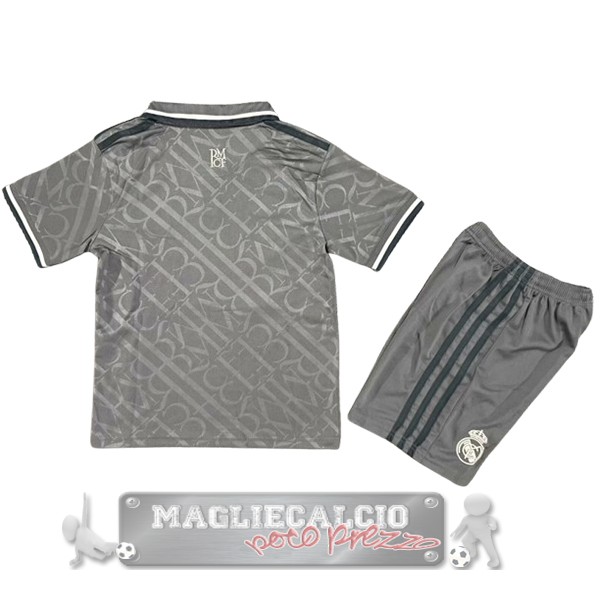 Terza Conjunto De Bambino Real Madrid 2024 2025 Nero