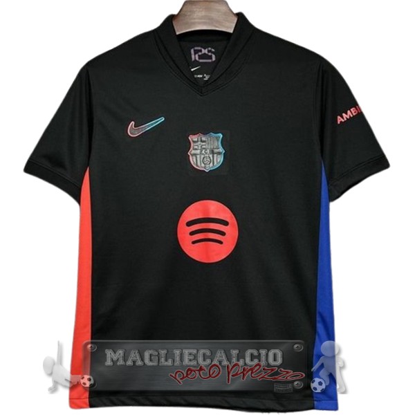 Thailandia Away Maglia Barcelona 2024 2025 Nero I Rosso