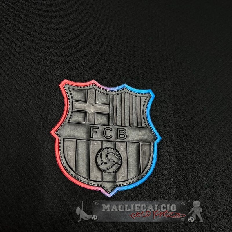 Thailandia Away Maglia Barcelona 2024 2025 Nero I Rosso