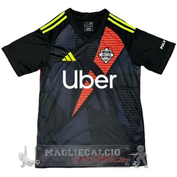 Thailandia Portiere Maglia Como 1907 2024 2025 Nero