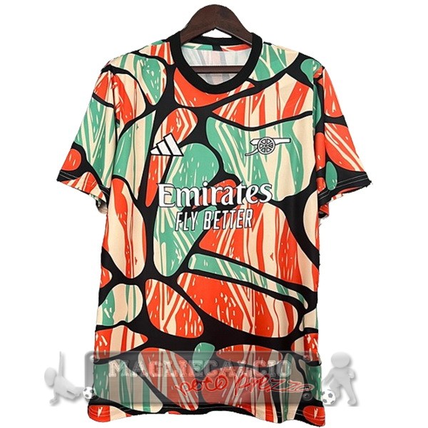 Thailandia Pre partita Maglia Arsenal 2024 2025 Arancione