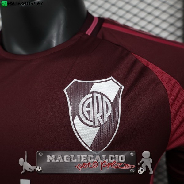 Away Giocatori Maglia Calcio River Plate 2024 2025