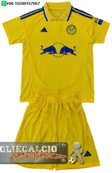 Away Maglia Calcio Set Completo Uomo Leeds United 2024 2025