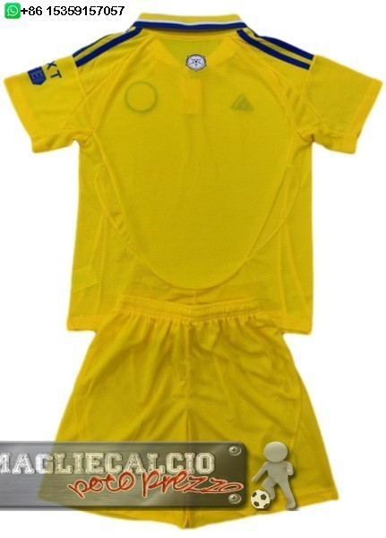 Away Maglia Calcio Set Completo Uomo Leeds United 2024 2025