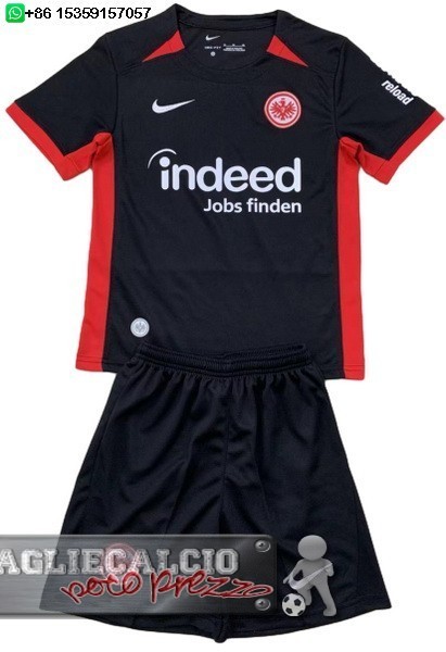 Away Set Completo Bambino Eintracht Frankfurt 2024 2025