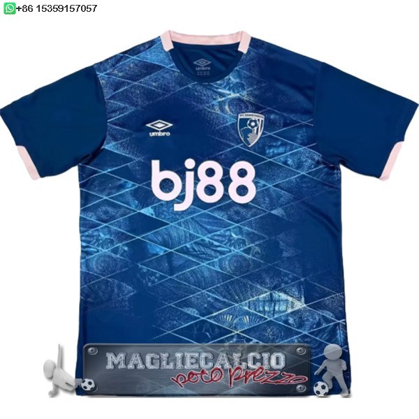 Away Thailandia Maglia Calcio Bournemouth 2024 2025