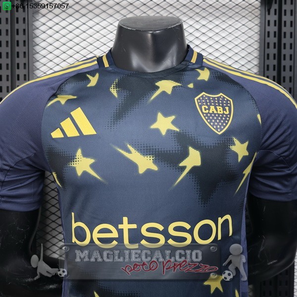 Terza Giocatori Maglia Calcio Boca Juniors 2024 2025