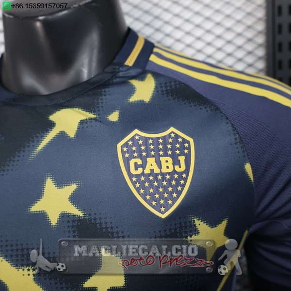 Terza Giocatori Maglia Calcio Boca Juniors 2024 2025
