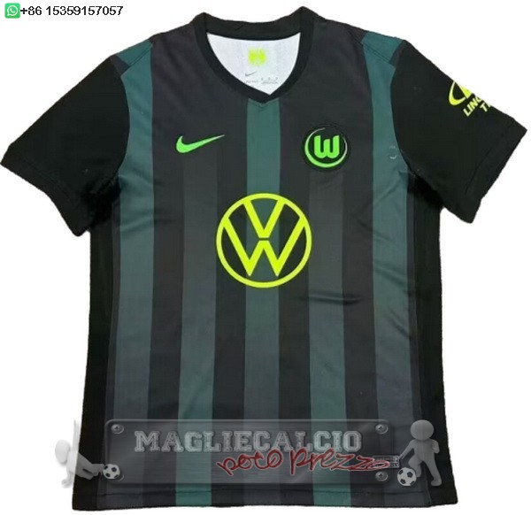 Thailandia Away Maglia Calcio Wolfsburgo 2024 2025