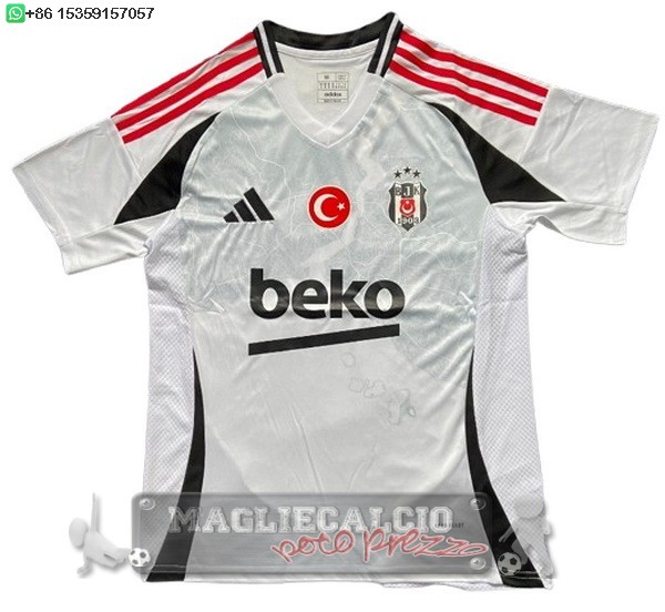 Thailandia Home Maglia Calcio Besiktas 2024 2025