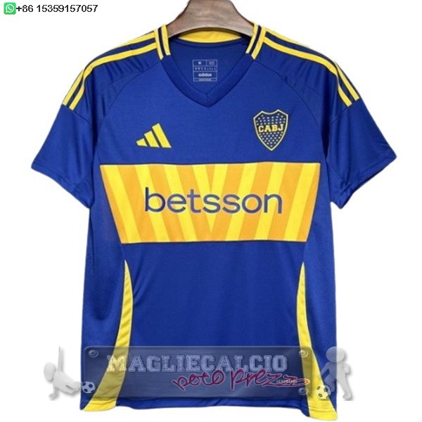 Thailandia Home Maglia Calcio Boca Juniors 2024 2025