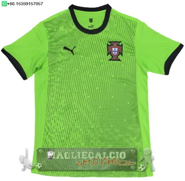 Thailandia Portiere Maglia Calcio Portogallo 2025 Verde