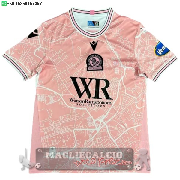 Thailandia Terza Maglia Calcio Blackburn Rovers 2024 2025