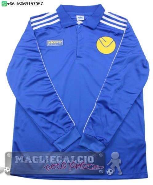 Thailandia speciale Maglia Calcio Manica lunga Leeds United 2024 2025 Blu