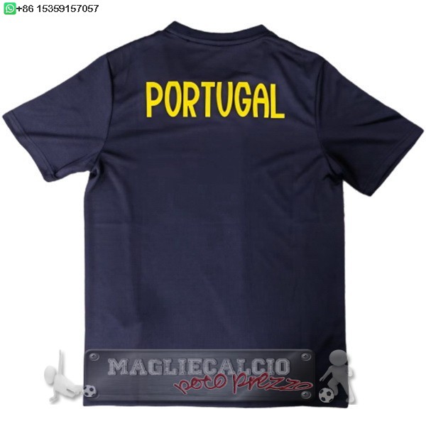 Thailandia speciale Maglia Calcio Portogallo 2025 Blu Navy