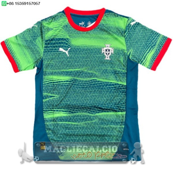 Thailandia speciale Maglia Calcio Portogallo 2025 Verde